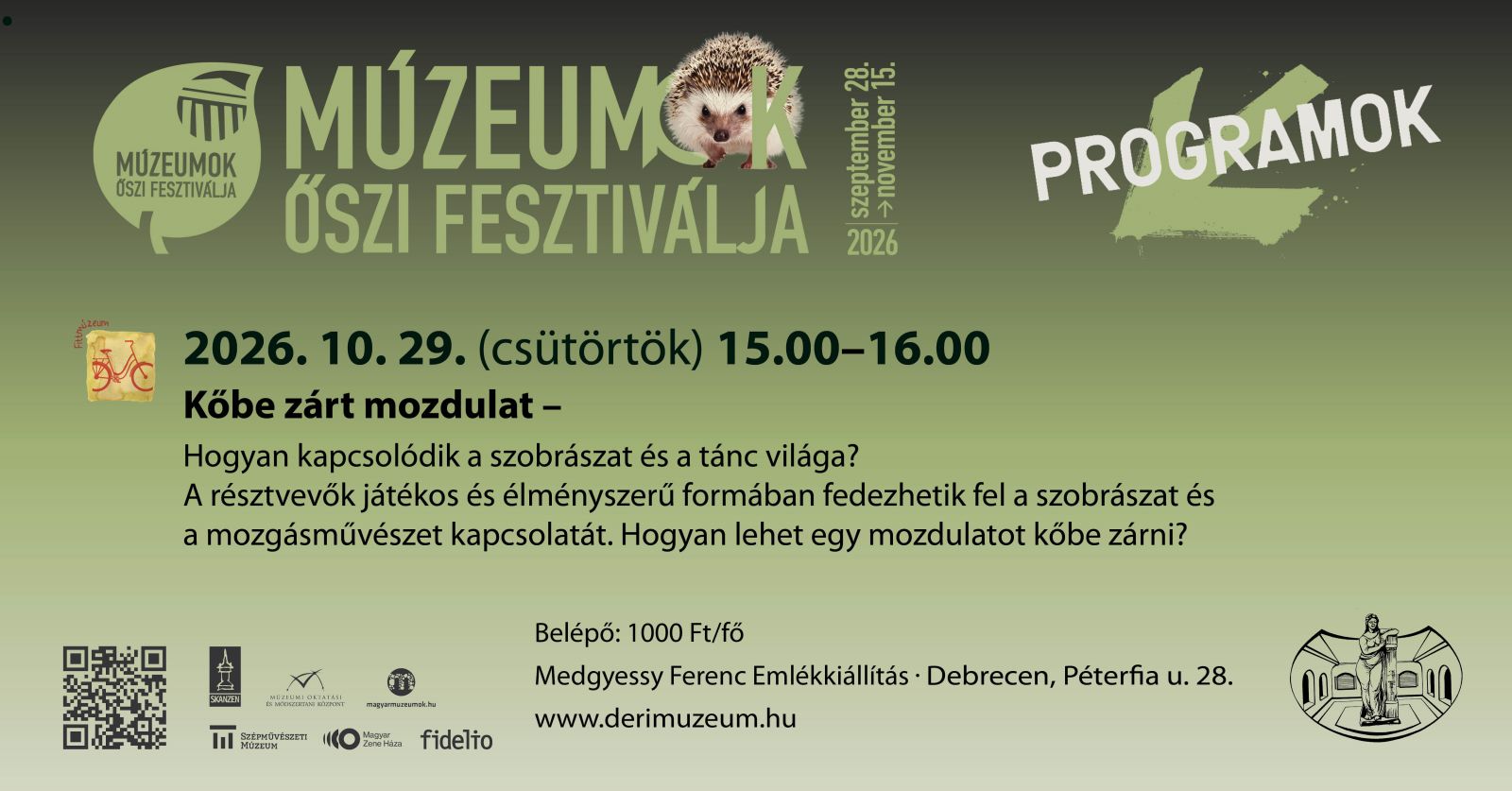 Kőbe zárt mozdulat - MŐF 2026